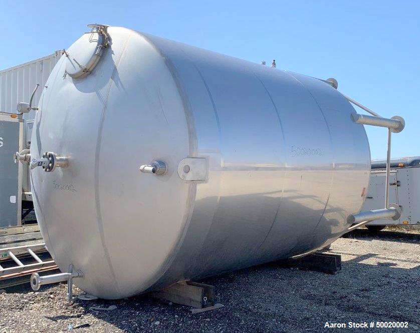 Used- 10,000 Gallon Stainless Steel Tank