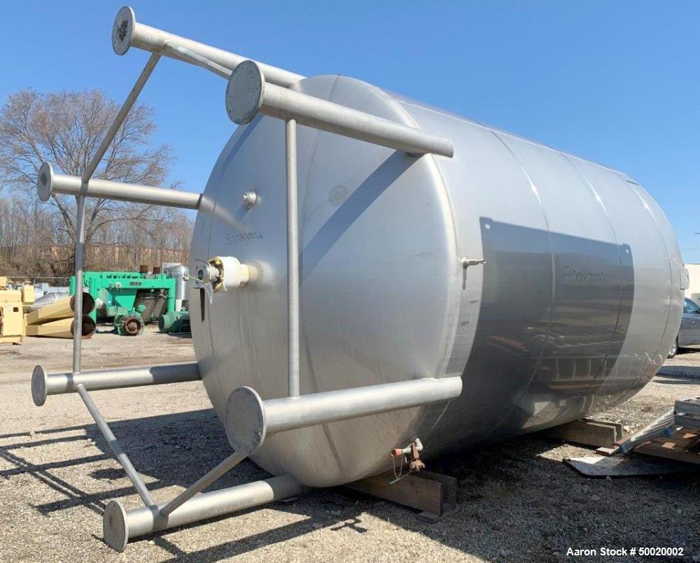 Used- 10,000 Gallon Stainless Steel Tank