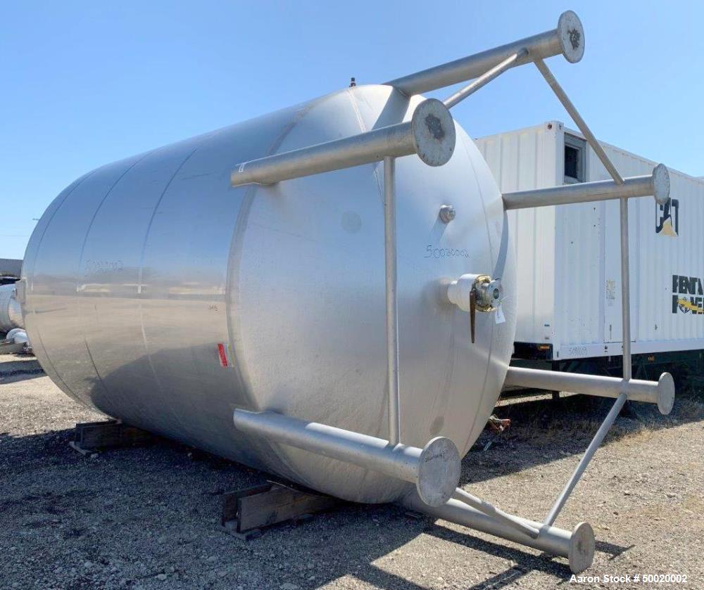 Used- 10,000 Gallon Stainless Steel Tank