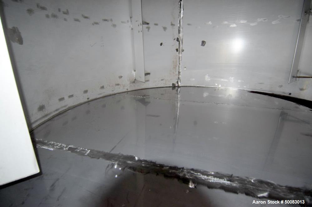 Used Weldway Inc. Tank, 20,000 gallon, 316 Stainless Steel, Vertical. 144