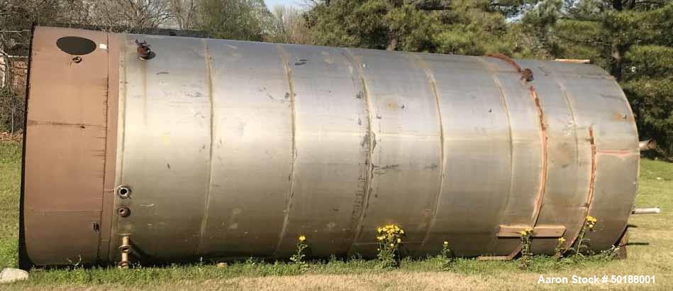 Used- Tank, 24,000 Gallon, Stainless Steel