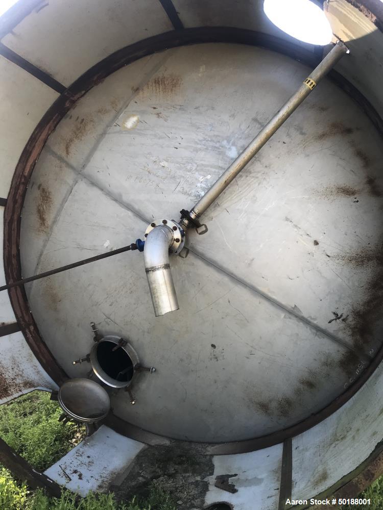 Used- Tank, 24,000 Gallon, Stainless Steel