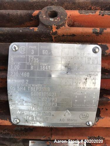 Used 5,000 Gallon Jacketed Vertical Stainless Steel Mix Tank