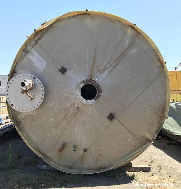 Used 12,000 Gallon Vertical Stainless Steel Tank