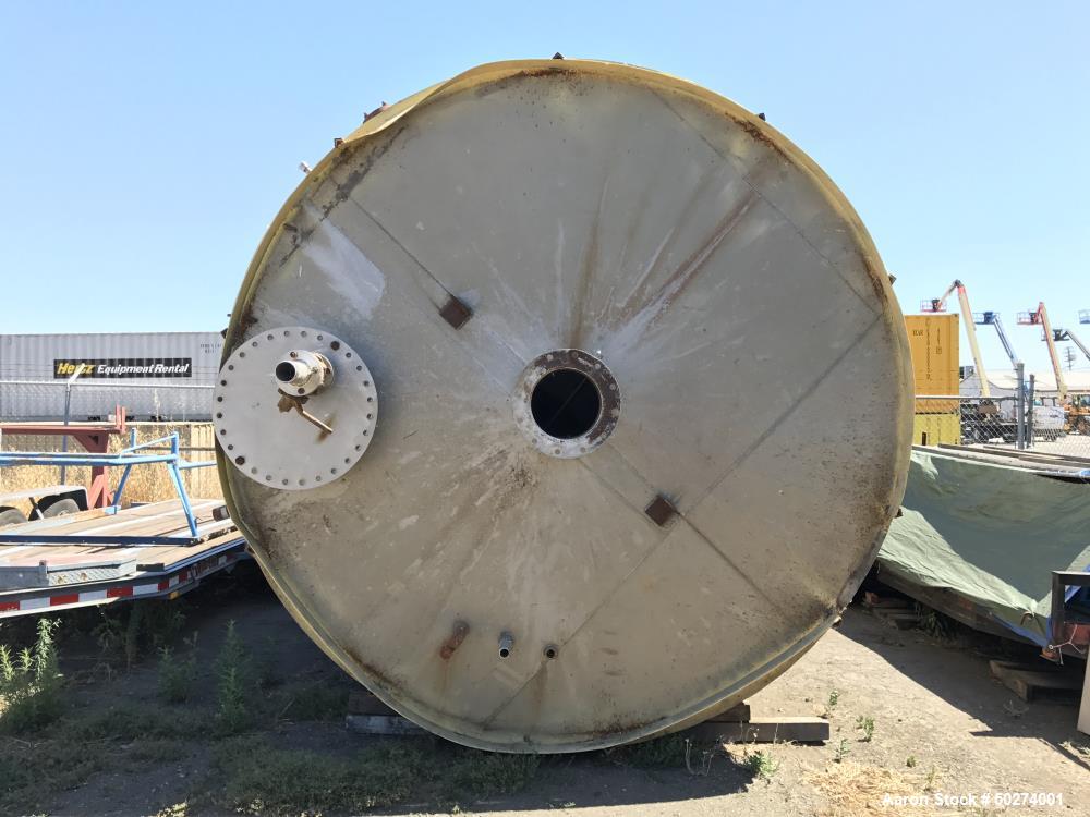 Used 12,000 Gallon Vertical Stainless Steel Tank