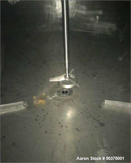 Used Tank, 7,250 Gallon, Stainles Steel, Jacketed.