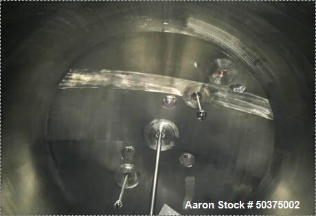 Used Tank, 7,250 Gallon, Stainles Steel, Jacketed.