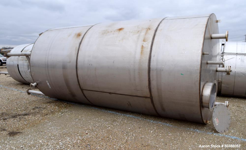 Used- Andy J. Egan Tank, Approximate 5000 Gallon, Vertical