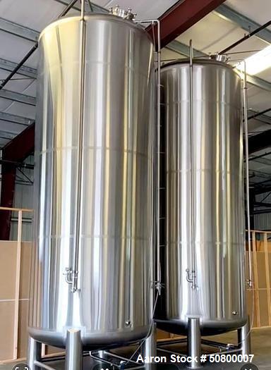 Craftmaster 6500 gallon single wall closed tanks with 22 psi operating pressure