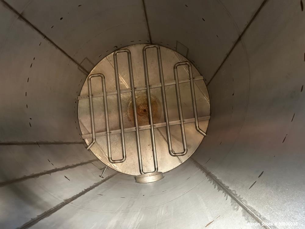 Large Capacity 10,000 Gallon 304L Stainless Steel Process Tank – Insulated