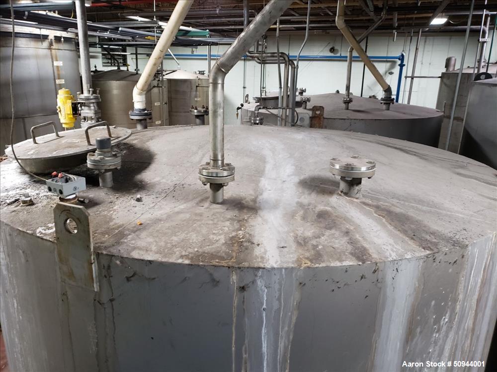 Used 10,000 Gallon Stainless Steel Storage Tank