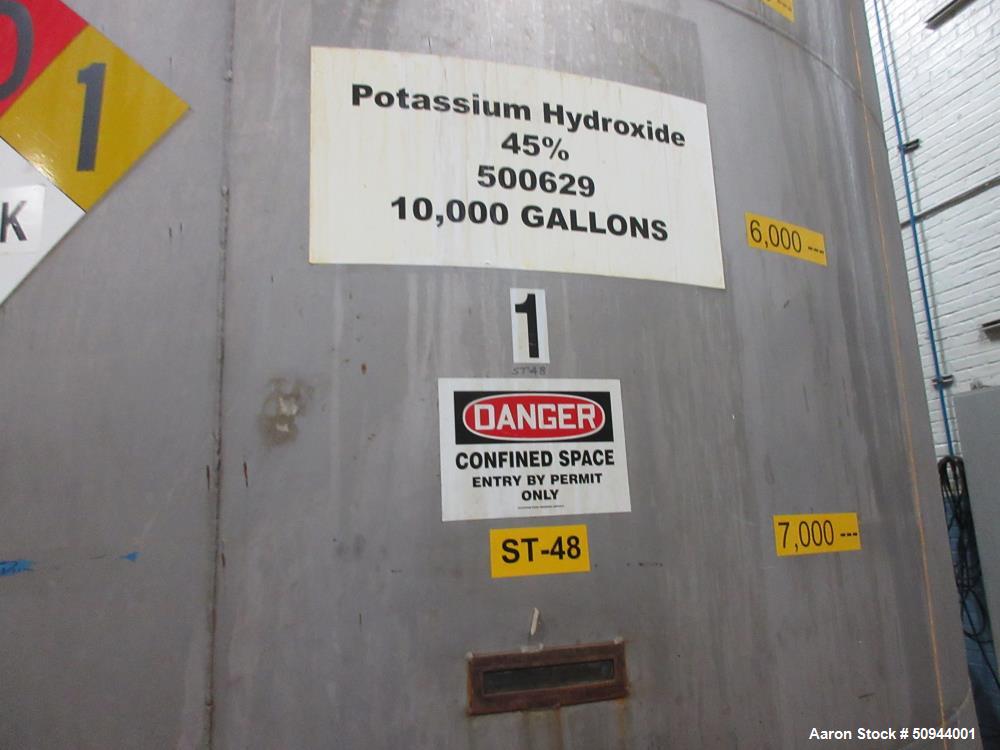 Used 10,000 Gallon Stainless Steel Storage Tank