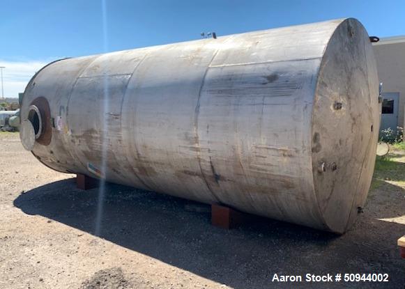 Used Midwest Fabricators, 11,000 Gallon Stainless Steel Storage Tank