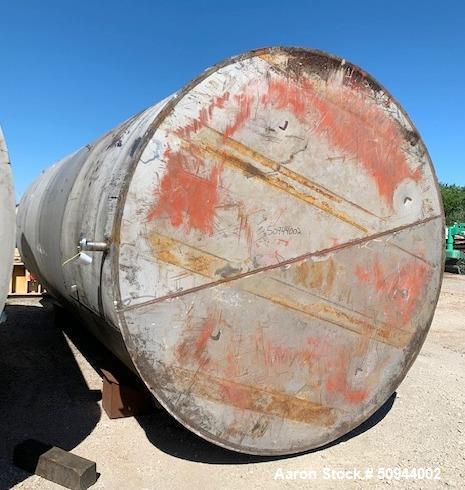 Used Midwest Fabricators, 11,000 Gallon Stainless Steel Storage Tank