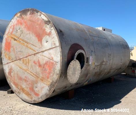 Used- Midwest Fabricators, 11,000 Gallon Stainless Steel Storage Tank