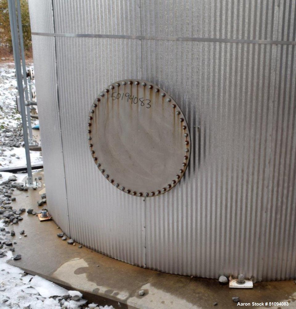 Used Tank, Approximate 29,000 Gallon, Stainless Steel, Vertical