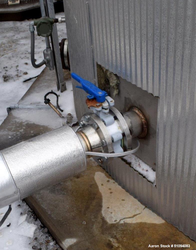 Used Tank, Approximate 29,000 Gallon, Stainless Steel, Vertical