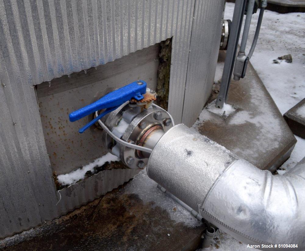 Used Tank, Approximate 29,000 Gallon, Stainless Steel, Vertical