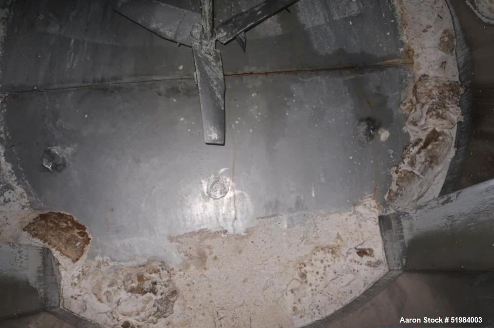 Used 316 Stainless Steel Dimple Jacketed Mixing Tank