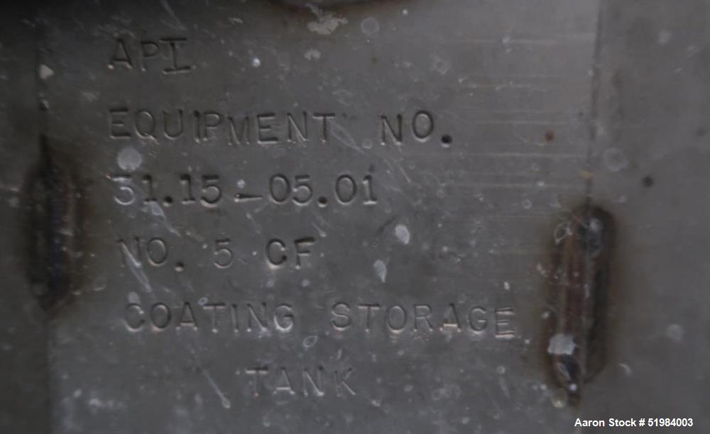 Used 316 Stainless Steel Dimple Jacketed Mixing Tank