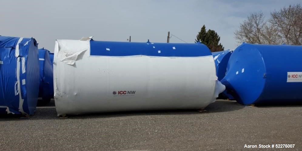 Unused - 11,639 Gallon Vertical 304 Stainless Steel Agitated Tank