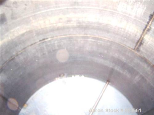 USED: 7,500 gallon, 304 stainless steel, vertical tank. Slight dishtop, flat bottom, 10' diameter x 13' overall height, insu...