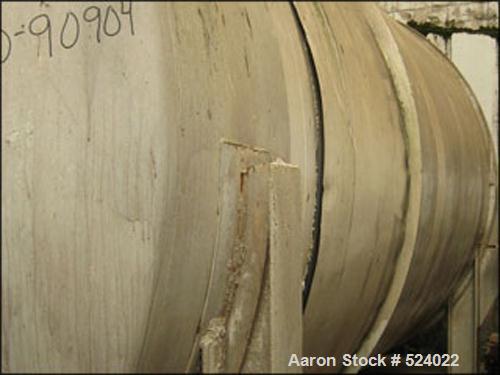 USED: 15,500 Gallon, 304 stainless steel, storage tank. Horizontalconstruction, 12' diameter x 18' straight side, dished ends, onsaddles.