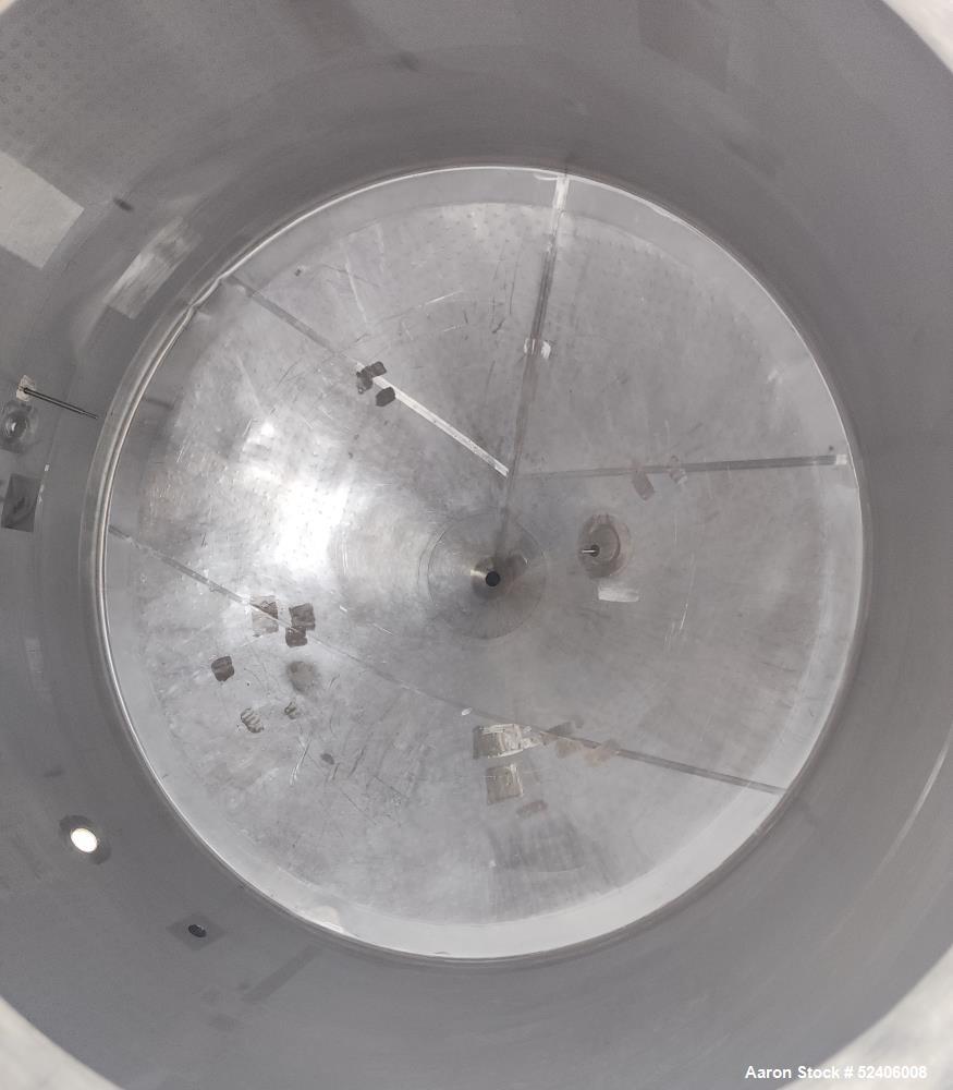 Used Falco Stainless Steel Equipment Jacketed Pressure Tank, Approximate 5500 Ga
