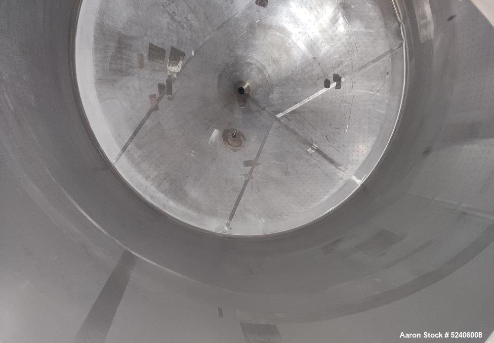 Used Falco Stainless Steel Equipment Jacketed Pressure Tank, Approximate 5500 Ga