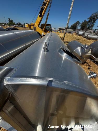 2022 26,000L Stainless Steel Storage Tank – Vertical, Sanitary, CIP Equipped