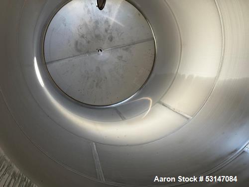 2022 26,000L Stainless Steel Storage Tank – Vertical, Sanitary, CIP Equipped