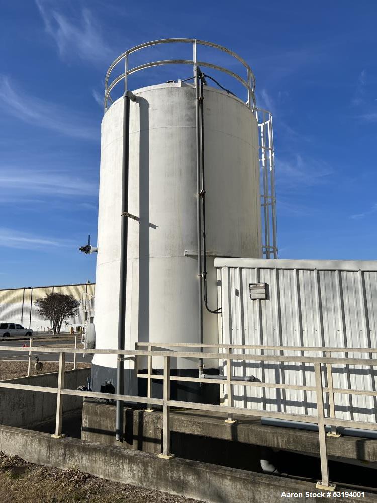 Cal Flo Lime Slurry Silo Tank, Approximately 16,000 Gallon.