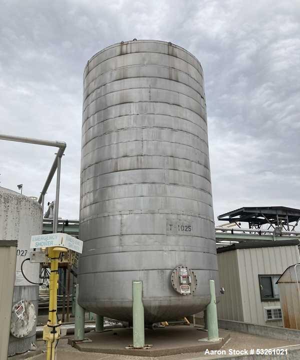 Used 316L Stainless Steel Bulk Storage Tank – Approx. 30,000 Gallon Capacity