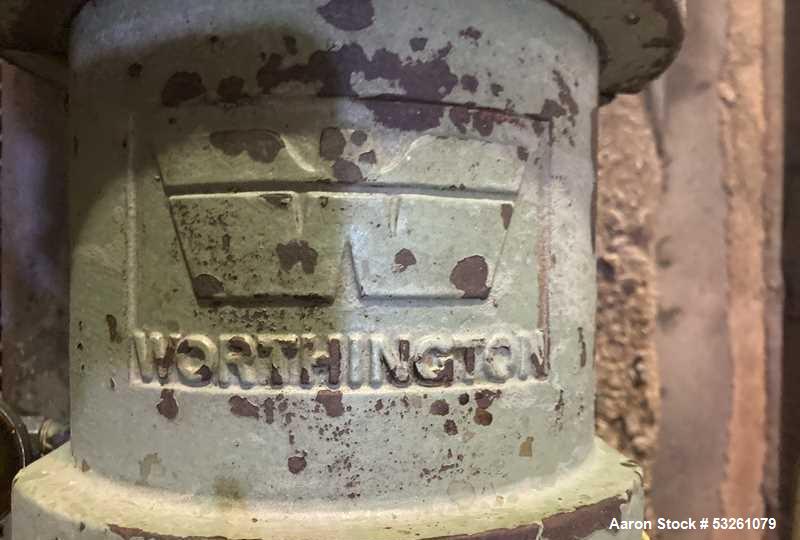 Used Approx. 7,900 Gallon Stainless Steel Mixing Tank with Worthington Pump – V-4316