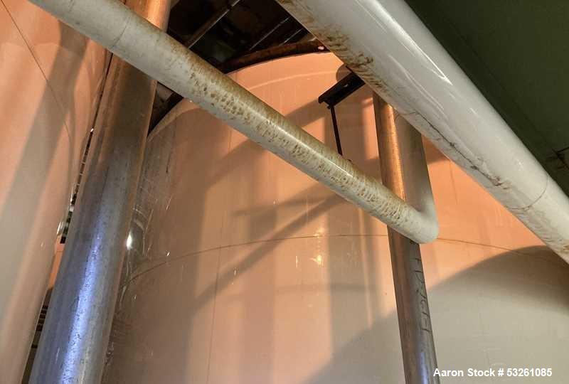 Used Approx. 7,900 Gallon 316L Stainless Steel Tank with Dual Centrifugal Pumps – V-4306