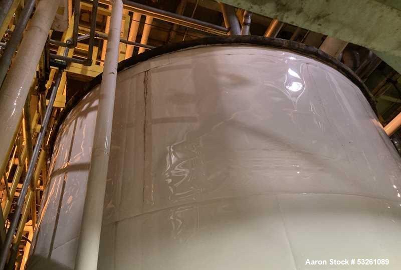 Used Approx. 7,900 Gallon Stainless Steel Mixing Tank with Chemineer Agitator and Dual Centrifugal Pumps – V-4103