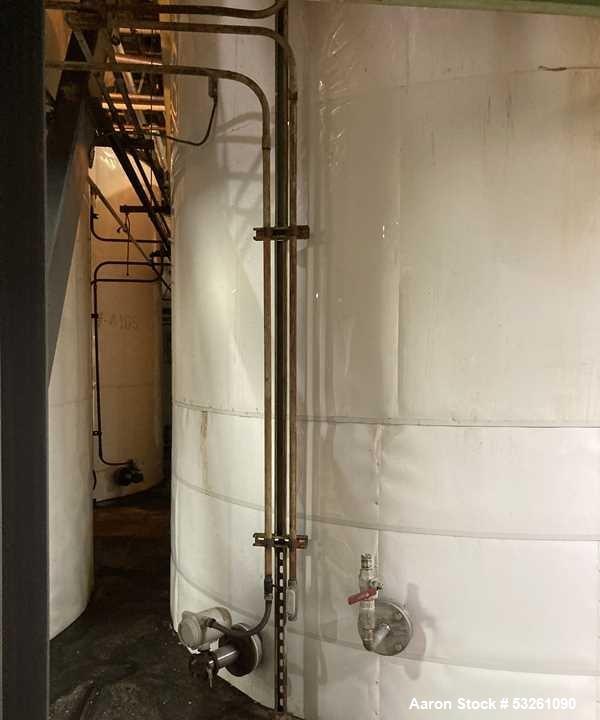 Used Approx. 7,900 Gallon Stainless Steel Mixing Tank with Chemineer Agitator and Centrifugal Pump – V-4207