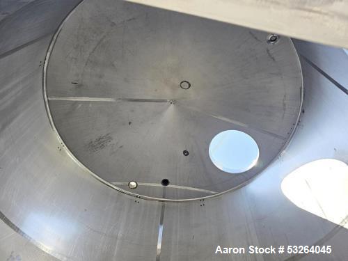 Used 5,000 Gallon Stainless Steel Tank – Food Grade Process Vessel with Manway Access