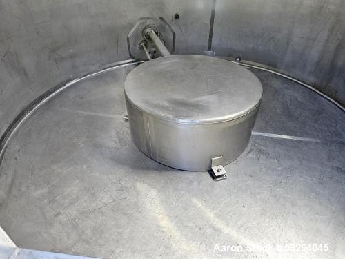 Used 5,000 Gallon Stainless Steel Tank – Food Grade Process Vessel with Manway Access
