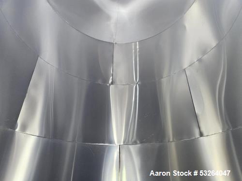 Unused 6,000 Gallon Stainless Steel Tank – 304 SS Insulated Vessel with CIP Spray Ball & Dual Discharge