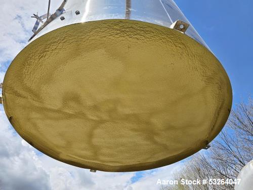 Unused 6,000 Gallon Stainless Steel Tank – 304 SS Insulated Vessel with CIP Spray Ball & Dual Discharge