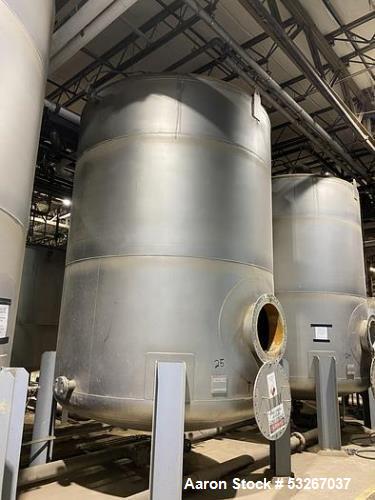 Gaston County approximately 8000 gallon 304 stainless steel vertical tank.