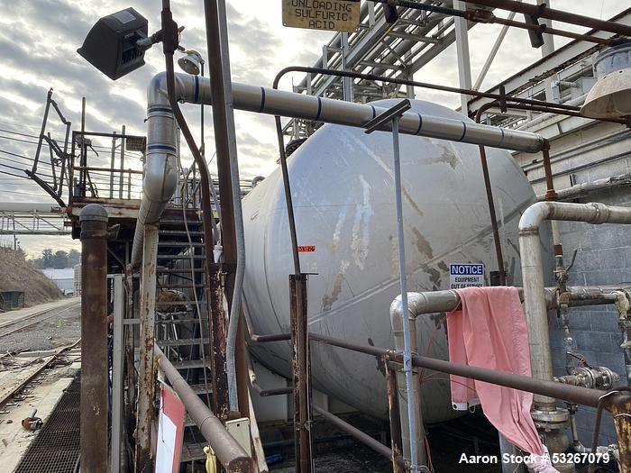 Used Horizontal 316L Stainless Steel Tate Metalworks Tank, approx. 26,700 gallon capacity