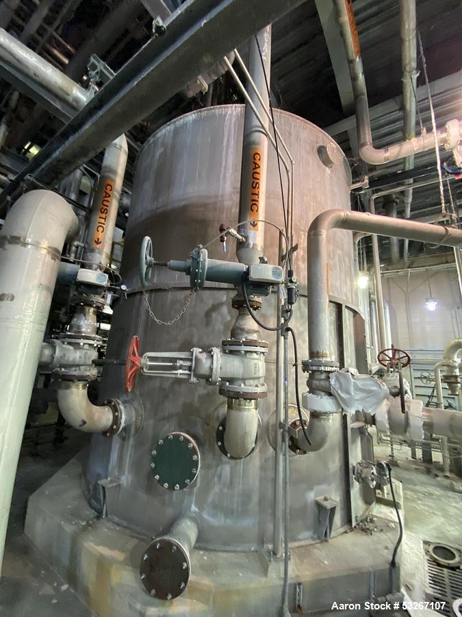 Used 14,000 Gallon 316L Stainless Steel Vertical Tank – Erected Steel Products, API-650, Built 2012