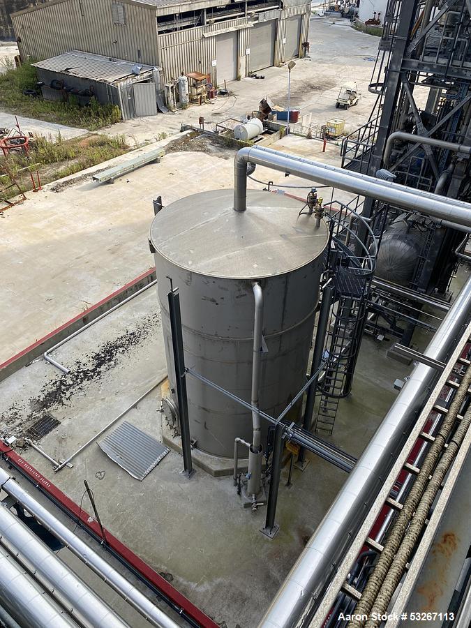 Used 19,600 Gallon 316L Stainless Steel Vertical Tank – Fabricators & Carolina Integrated, API-650, Built 2018