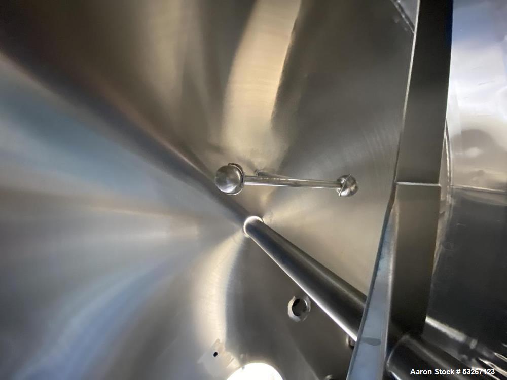 Used 5,000 Gallon Food Grade Sanitary Stainless Steel Jacketed Batch Processor | Agitated & Insulated Sweetener Tank