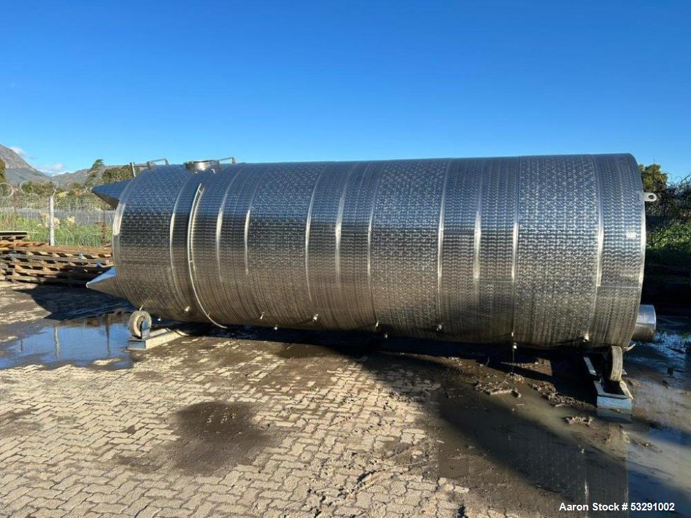 Unused- Saturn Stainless Industries 6500 Gallon Tank