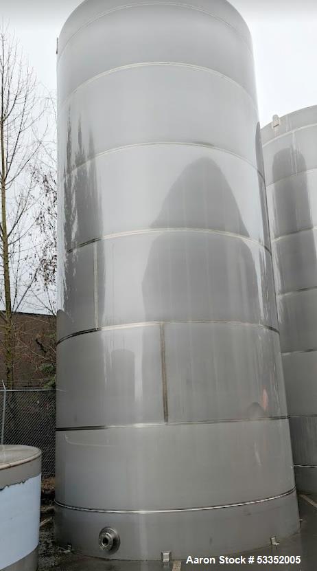 ICC-Northwest Stainless Steel Storage Tank, Approximately 35,000 Gallons,