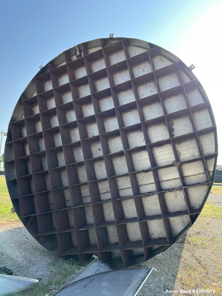 35,000 Gal Single Wall Stainless Silo Tank for Sale – 14' x 30'