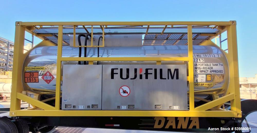 New Valqua 20' ISO Tank Container – 4800 Gal, Refrigerated, T14 Certified